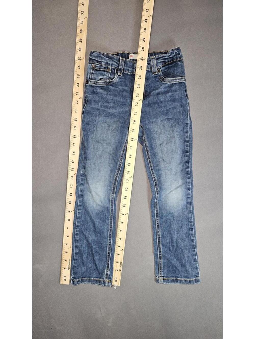 Levi's Blue Jeans Kids Size 7 Regular Denim Pants